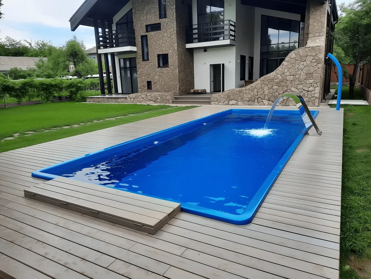 Композитный бассейн Laguna 9 — вид сверху в Фрязино