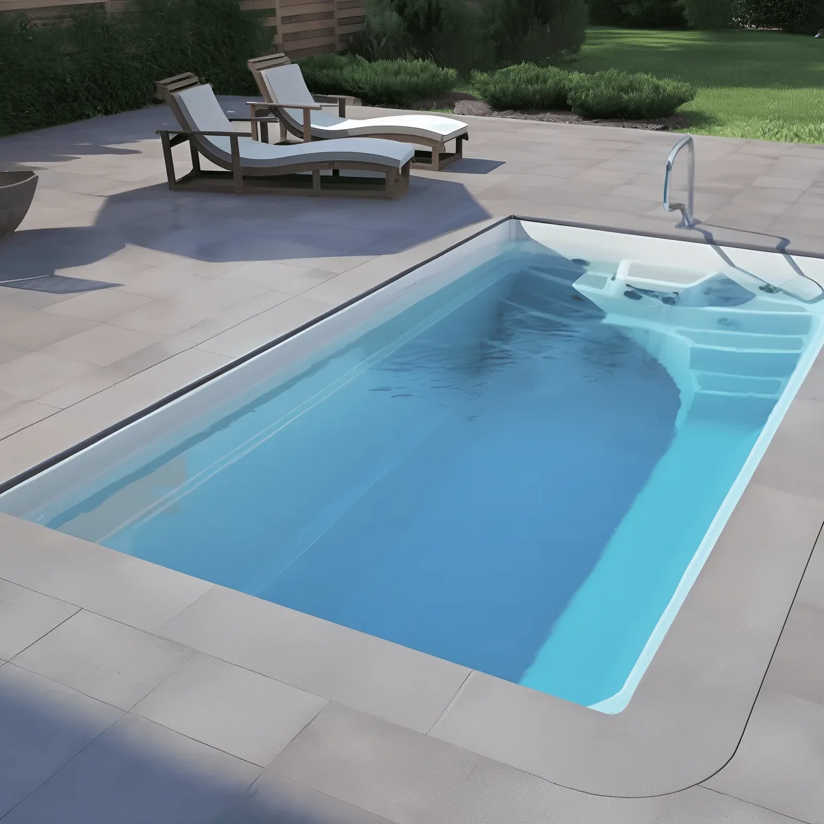 Композитный бассейн Laguna 5 — вид сверху в Фрязино