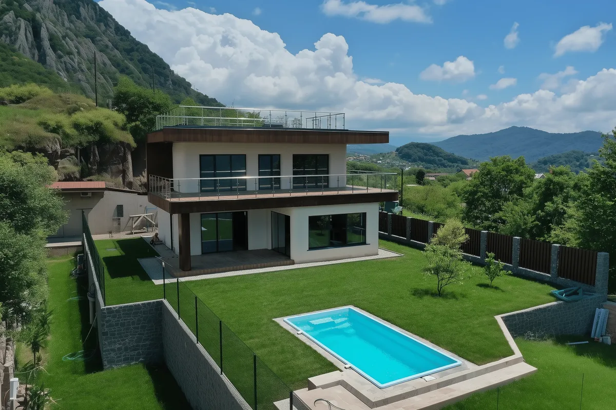 Композитный бассейн Laguna 6 — визуализация в Фрязино