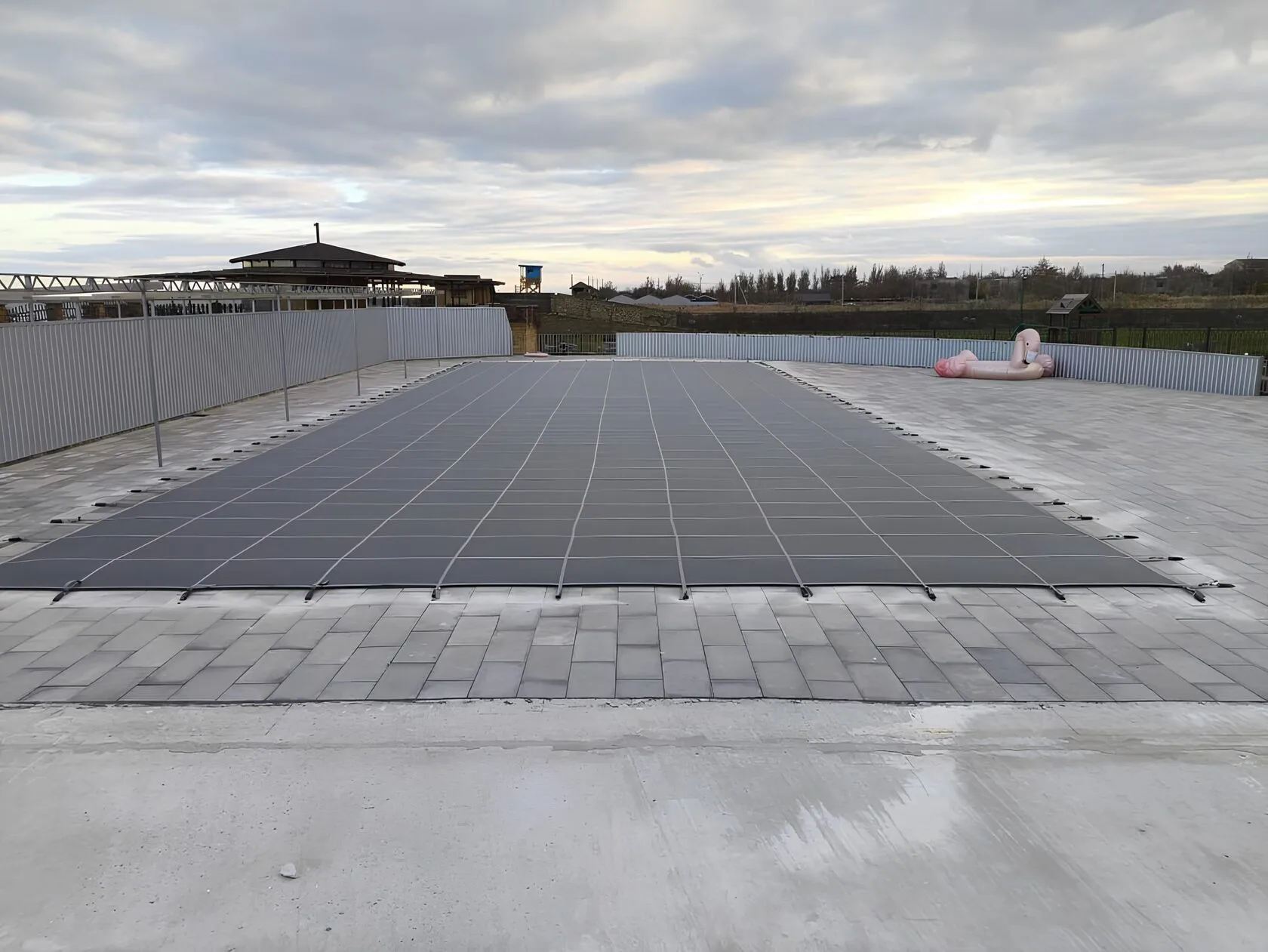 Защитное покрывало для бассейна в Фрязино